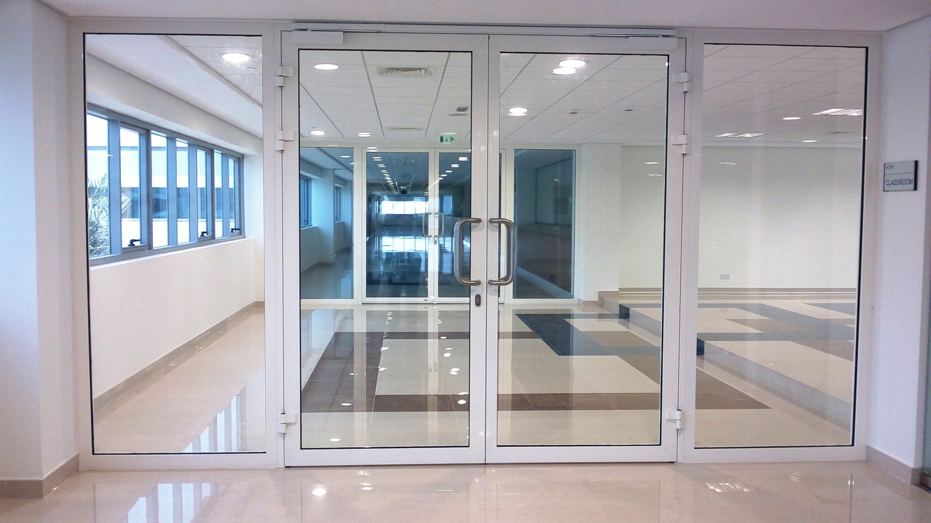 Glass Partition Installation